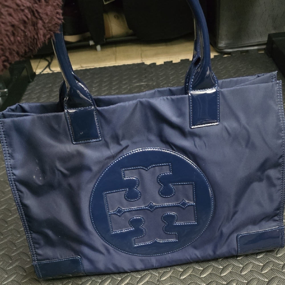 Tory Burch Midnight Blue Tote